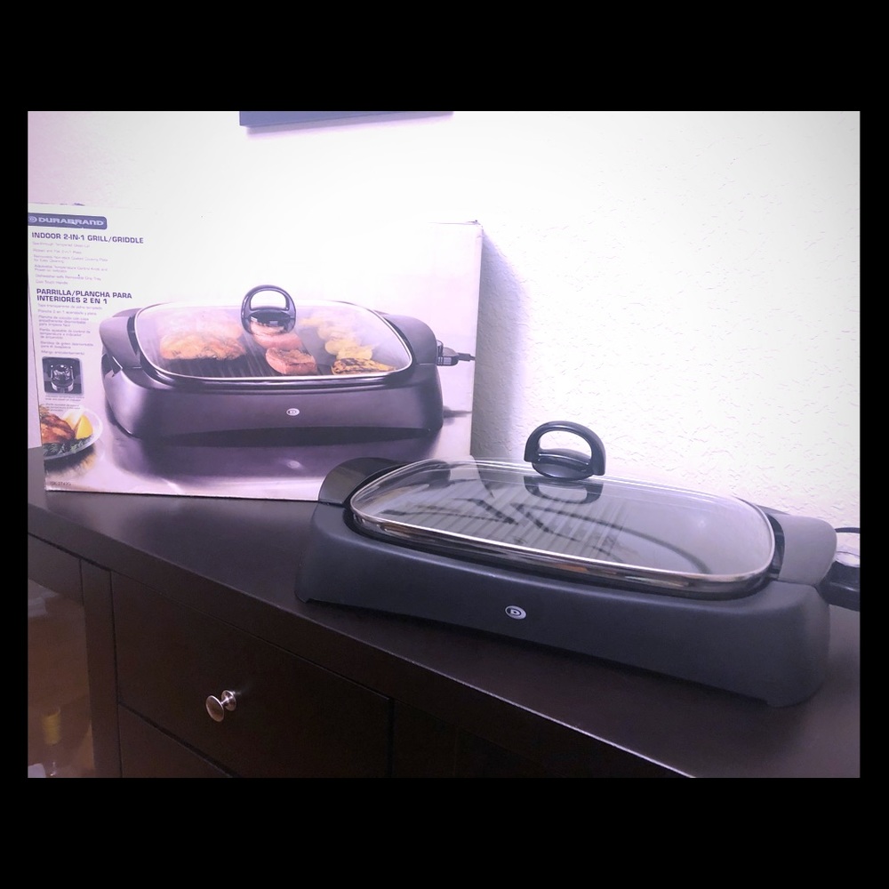 Indoor 2 in 1 Grill/Griddle